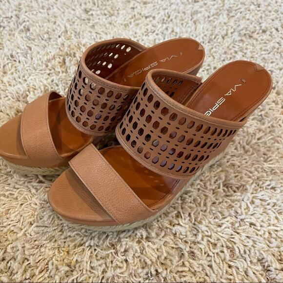 brand new never worn - in box via spiga wedges - Picture 7 of 13